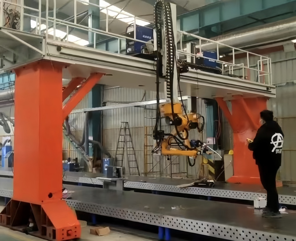 無示教編程焊接機(jī)器人 龍門