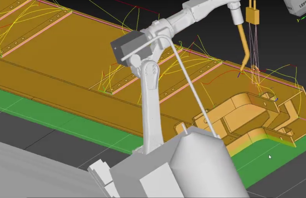 鋼結(jié)構(gòu)工件免示教編程焊接機器人圖紙導(dǎo)入焊